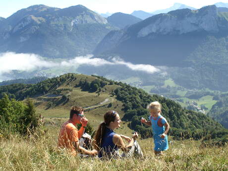Randonnée "les Crêtes d'Hirmentaz" depuis Bellevaux