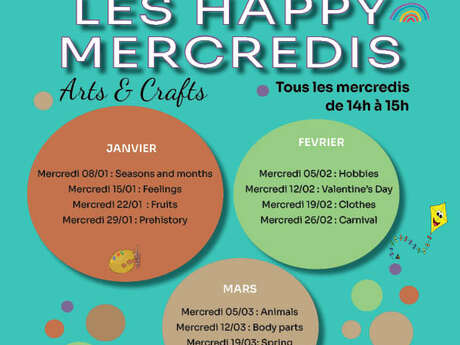 Happy Mercredis / Ateliers en Anglais