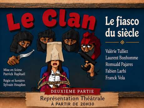 Soirée Musique et Théâtre - Le Clan
