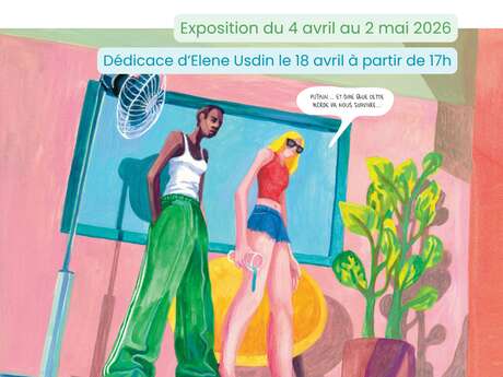 Exposition Detroit Roma et dédicace d'Elene Usdin