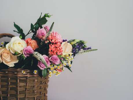 De la fleur au bouquet  - atelier
