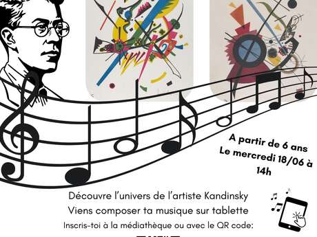 Kandinsky and digital music" digital workshop