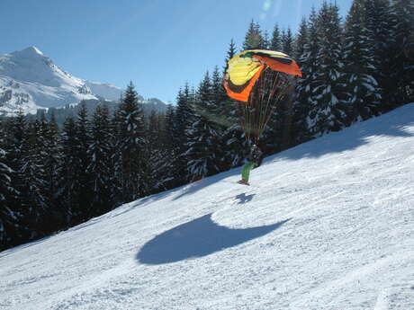 Cours de speed riding avec ABC Ecole des portes du soleil
