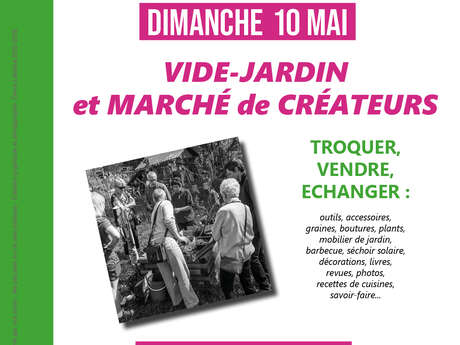 Vide jardin et marché de créateurs