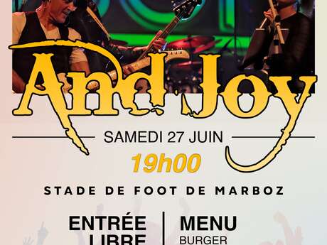Repas-Concert gratuit avec AndJoy by l'Ainfernale