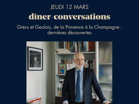 Les Jeudis de la Villa - Dominique Garcia : Grecs et Gaulois, de la Provence à la Champagne : dernières découvertes