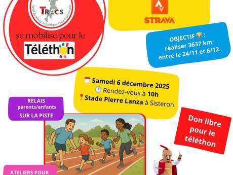 Téléthon 2025 : Les Kilomètres Solidaires du TRACS