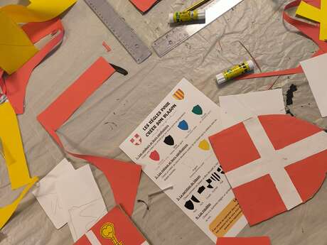 Atelier "Décore ton blason"