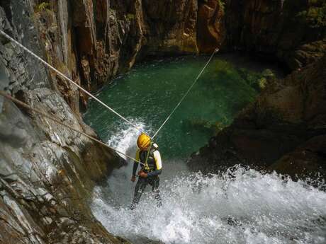 Cañón de Argensous con Cañón de Adret