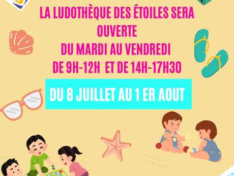 Jeux sur place à la Ludothèque des Etoiles