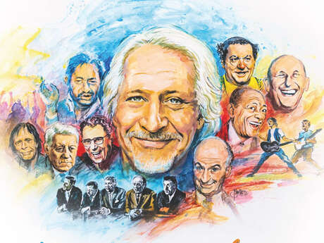 Spectacle : Patrick Sébastien, Hommages et dessert