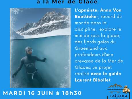 Les mardis de l'aventure : sous la surface, du Groenland à la Mer de Glace