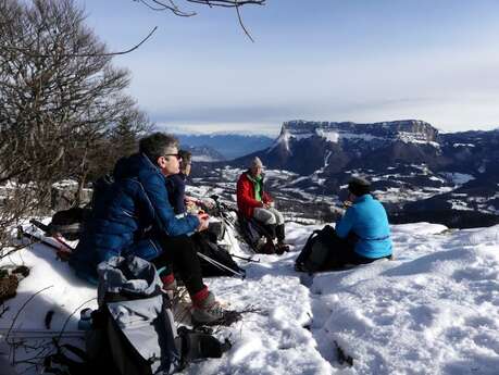 Nouvel an raquettes et yoga en Chartreuse Nouvel an raquettes et yoga en Chartreuse