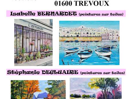 EXPOSITION : Peintures sur toiles