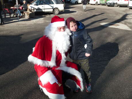 Marché ambiance Noël