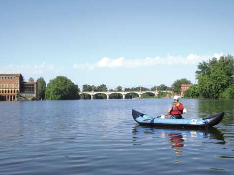 Canoraft visite : Montauban au fil de l'eau