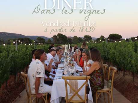 Diner dans les vignes