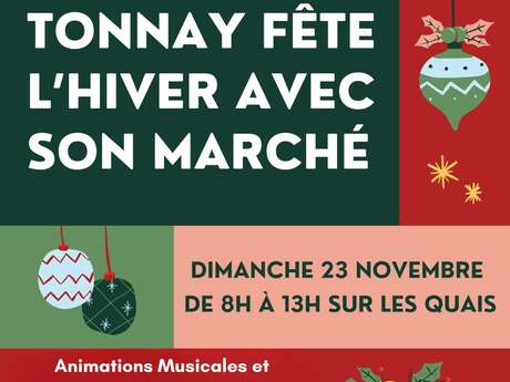 Tonnay fête l'hiver avec son marché