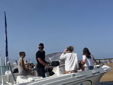 Balade en mer au banc du Bûcheron (3h) La Flotte - TEX'