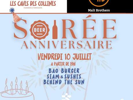 Verjaardagsfeest - Les Caves des Collines
