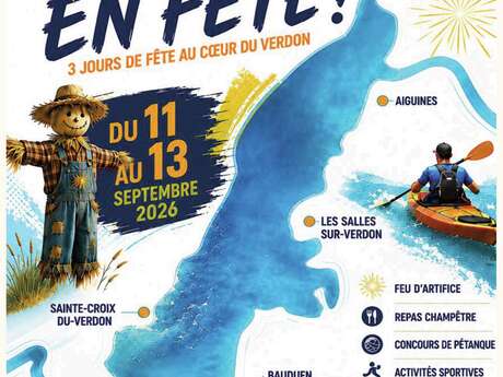Baudinard-sur-Verdon fête le lac de Sainte-Croix