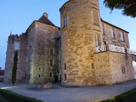 Visite nocturne du château de la reine Margot