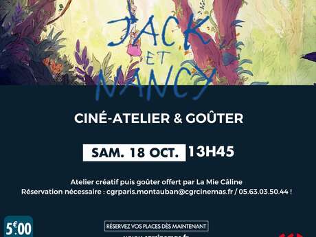 Ciné-atelier et goûter - JACK ET NANCY - LES PLUS BELLES HISTOIRES DE QUENTIN BLAKE