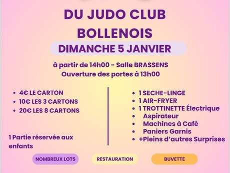 Loto du Judo Club Bollénois