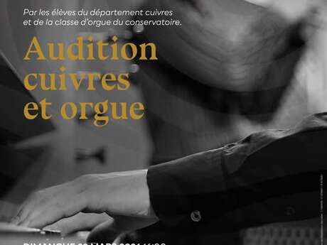 Audition cuivres et orgue