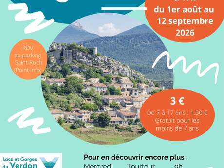 Visites commentées du village de Trigance