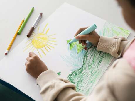 "Dessiner c'est deviner" spécial hiver à la médiathèque "Dessiner c'est deviner" spécial hiver à la médiathèque