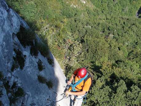 Sortie découverte via ferrata