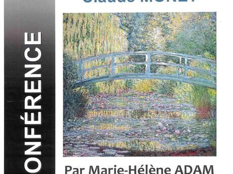 Conférence "Claude Monet" par Marie-Hélène Adam - Lire à Mollans