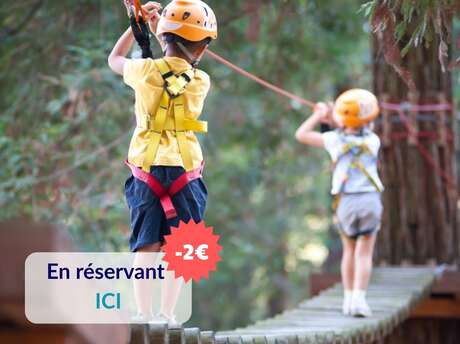 Parcours accrobranches : Cassis Forest