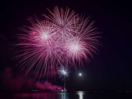 Feu d'artifice à la Capte