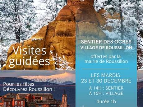 Visite guidée du village de Roussillon