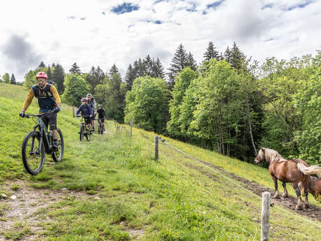 Tour du Mont-Joly en VTT électrique