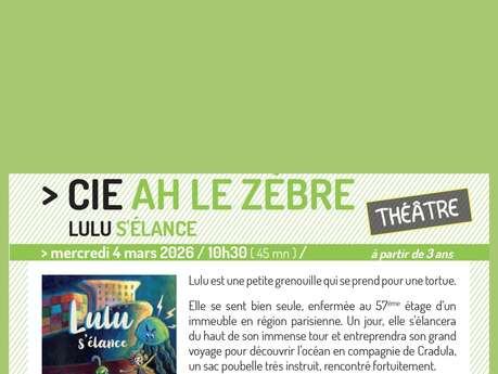 CIE Ah le Zèbre - Jeune Public