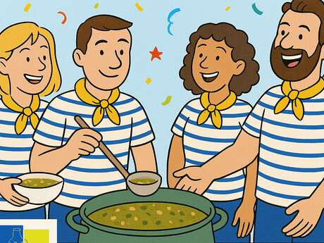 Soupe au pistou géante : Fête de la Saint-Raphaël