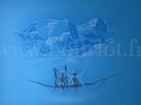 Exposition de Martial Bourlot