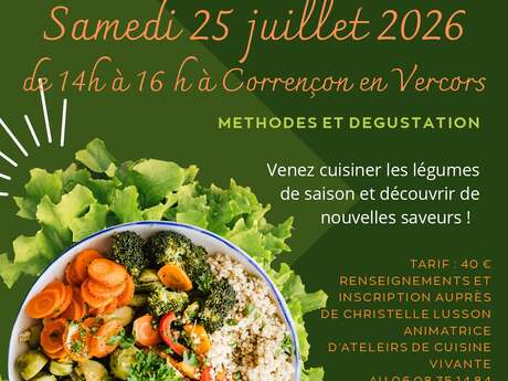 Atelier de cuisine vivante