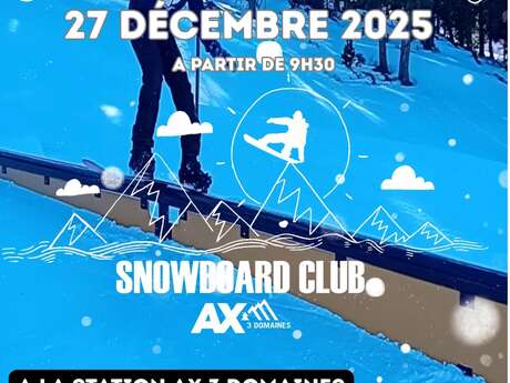 Coupe Régionale de Jib en Snowboard