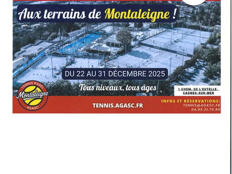 Tennis Padel Club - animations vacances de Noël 2025