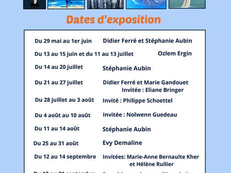 Expositions 2025 Horizons Artistiques de Rivedoux-Plage