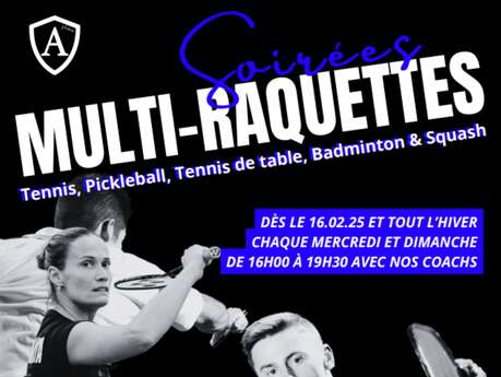 Multi-rackets sports evenings