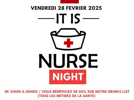 Nurse, It is nurse night