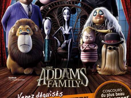 La Famille Addams Élémentaire sur écran géant - Jardins de Paofai