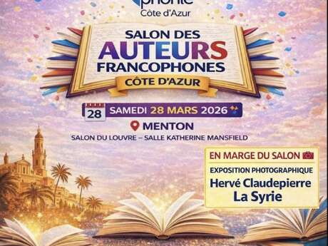 Salon des Auteurs Francophones 2026 - édition Côte d'Azur