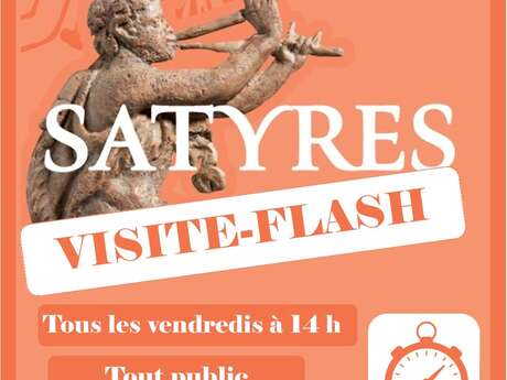 Visite flash de l'exposition temporaire - Satyres, sérieux s'abstenir !