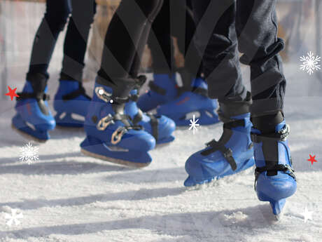 Christmas ice rink in La Londe les Maures